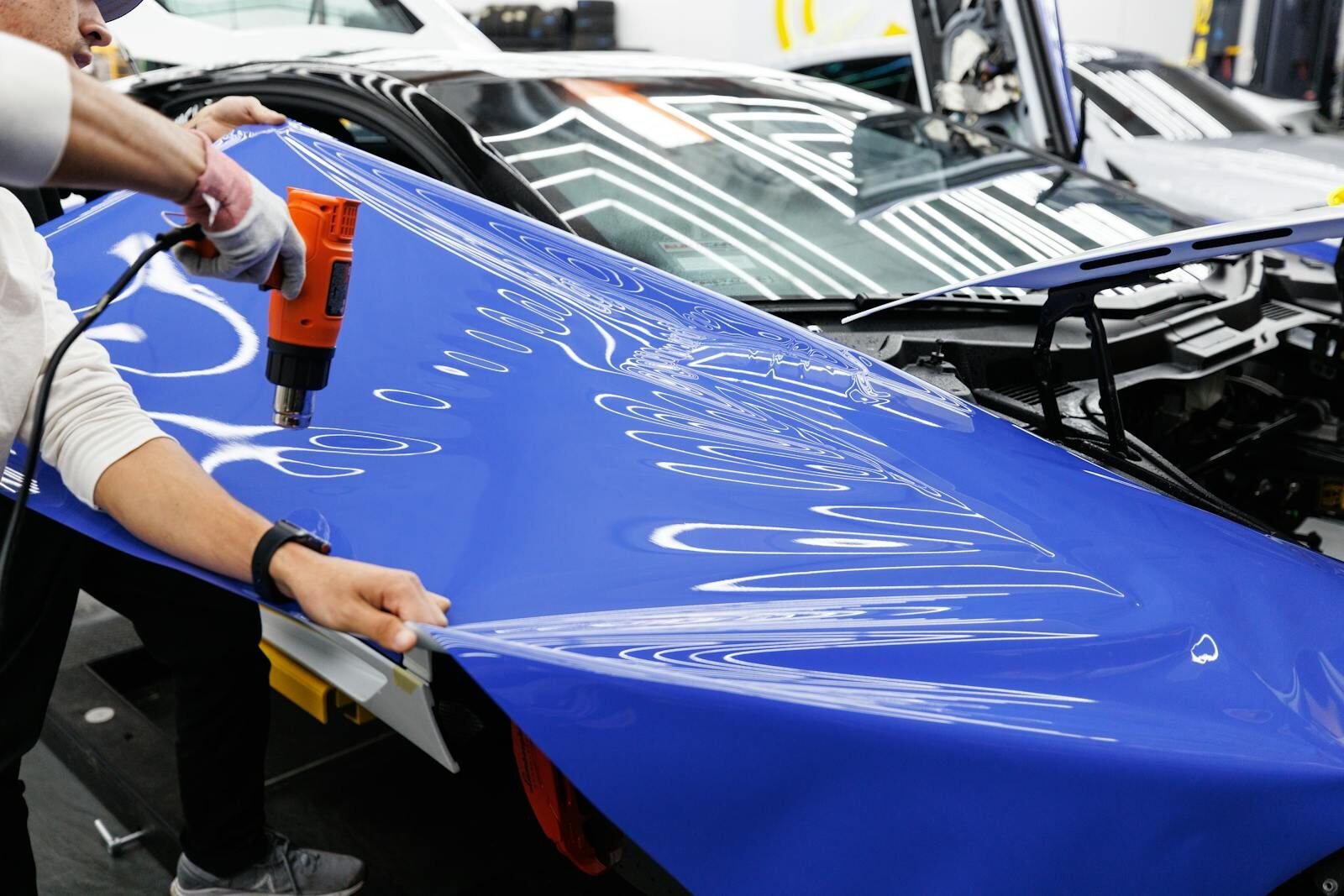 Vinyl wrap installation